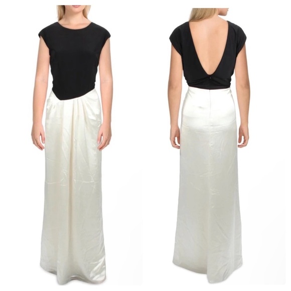 Lauren Ralph Lauren Dresses & Skirts - NWT Lauren Ralph Lauren Womens Two Tone Maxi Evening Formal Gown Dress Sz 18